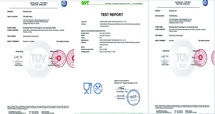 TUV CCT Test Report