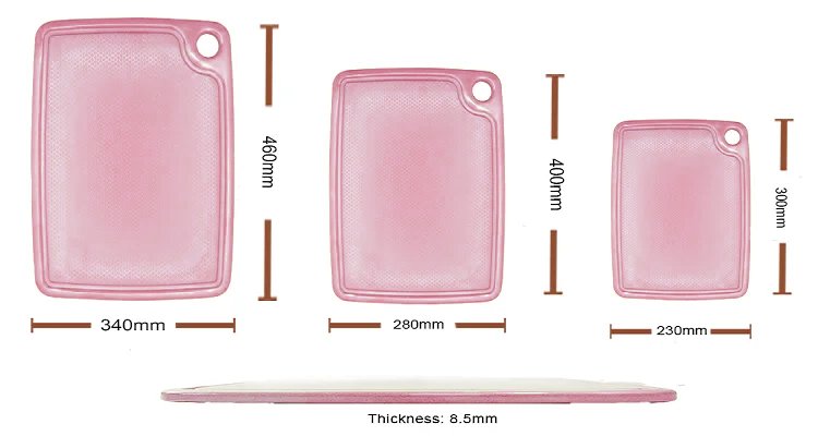 Colored Chopping Board — three sizes