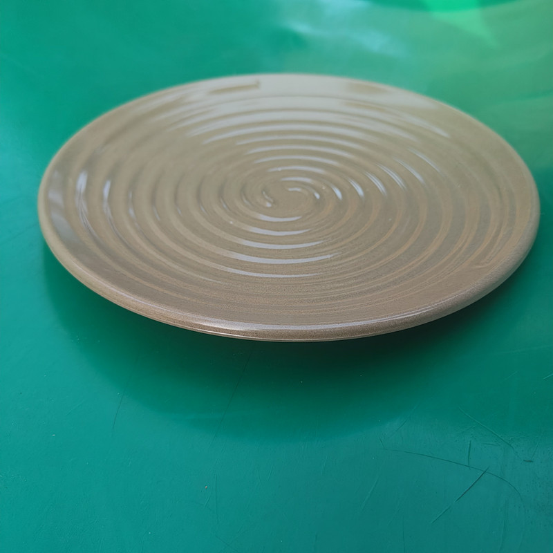 Screw Thread Round Plate — side view