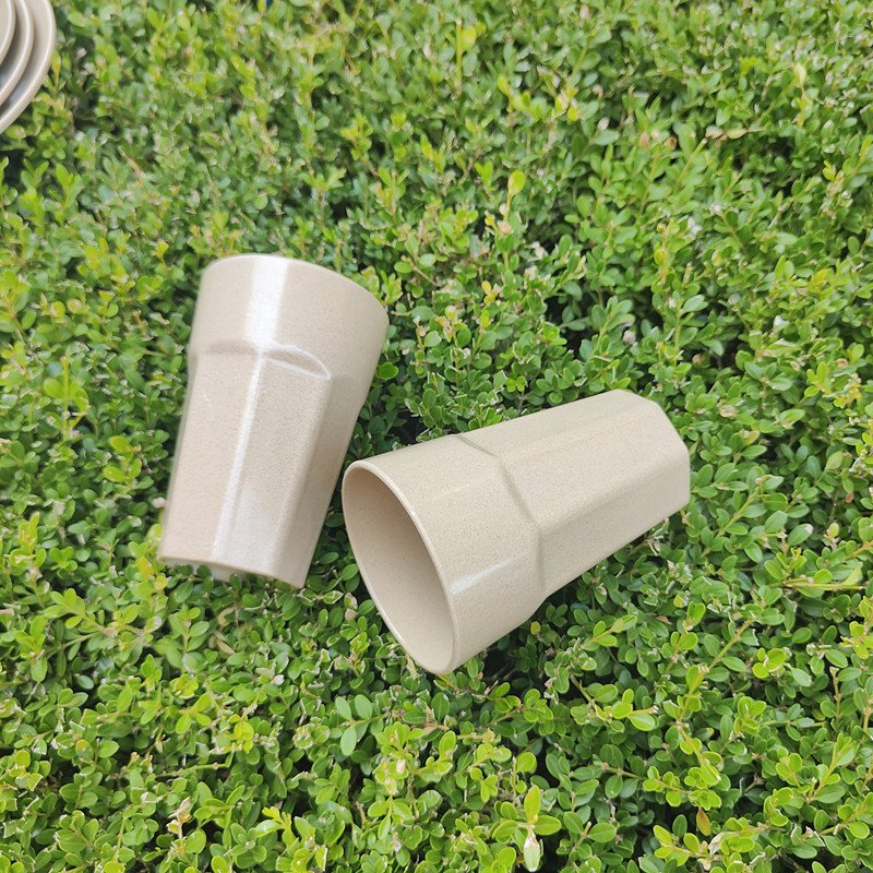 Rice Husk Tumbler Cup Natural Texture